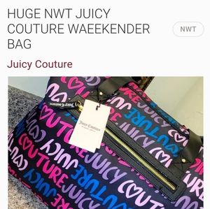 HUGE JUICY COUTURE WEEKENDER